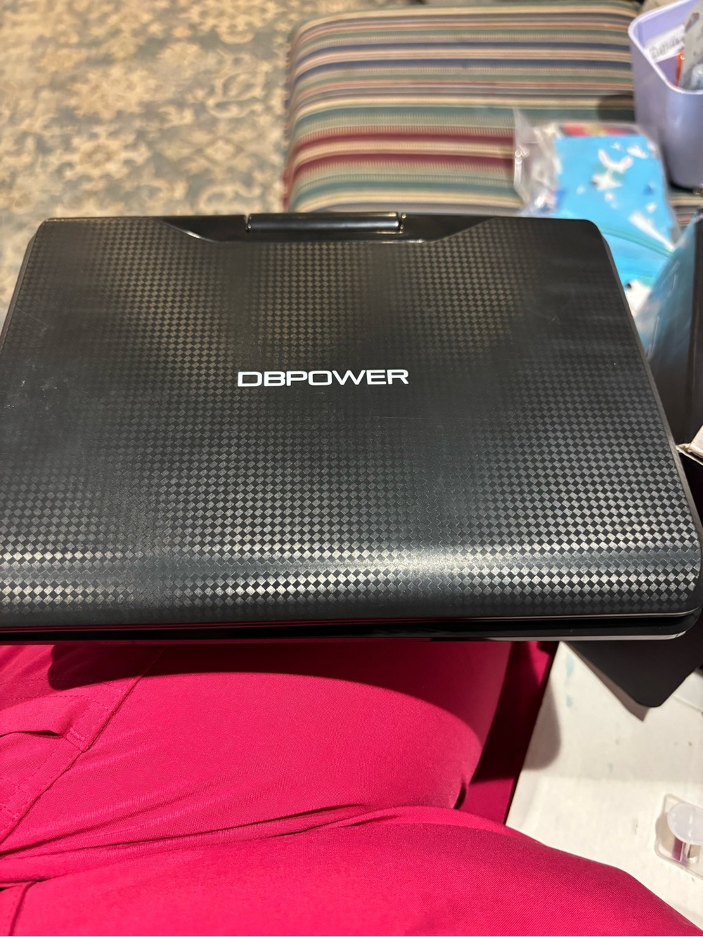 Portable DVD Player - Black Textured Finish